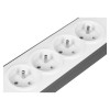 Belkin BSV401CA2M surge protector Black, White 4 AC outlet(s) 2 m