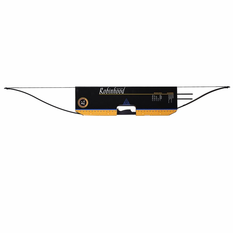 POE LANG EK ROBIN HOOD classic bow 30-35LBS (RE-018B) Black POE LANG EK ROBIN HOOD classic bow 30-35LBS (RE-018B) Black