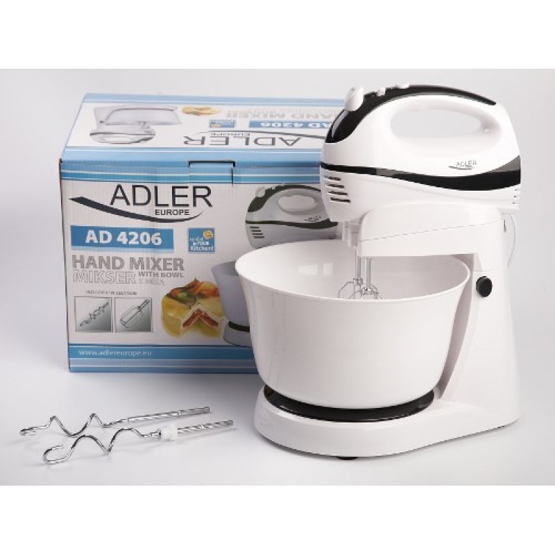 Adler AD 4206 Stand mixer Black,White 300 W Adler AD 4206 Stand mixer Black,White 300 W