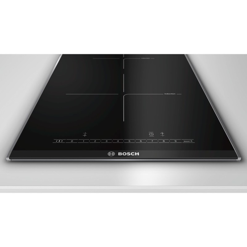 Bosch PIB375FB1E hob Black, Stainless steel Built-in Zone induction hob 2 zone(s) Bosch PIB375FB1E hob Black, Stainless steel Built-in Zone induction hob 2 zone(s)