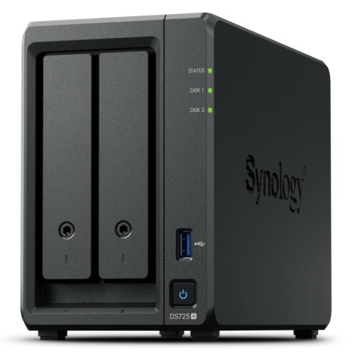 NAS Synology DS725+, Tower, 2x 2.5