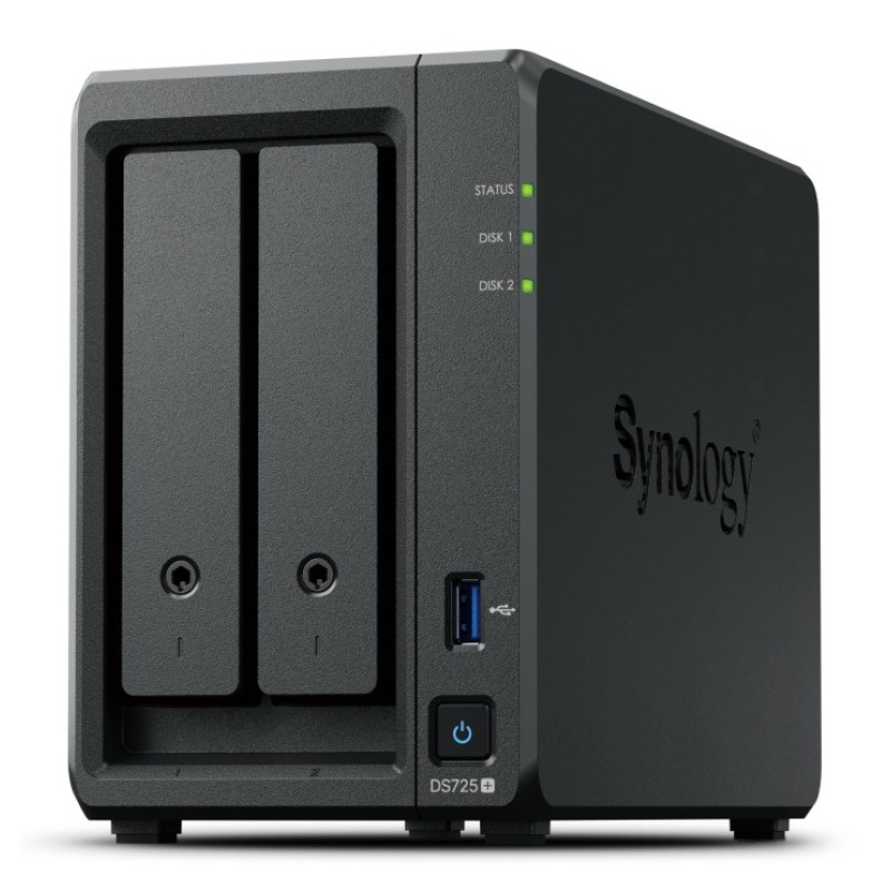 NAS Synology DS725+, Tower, 2x 2.5