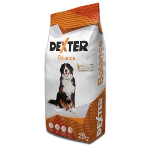 DEXTER Balance with vitamins for large breeds - dry dog food - 20 kg DEXTER Balance with vitamins for large breeds - dry dog food - 20 kg
