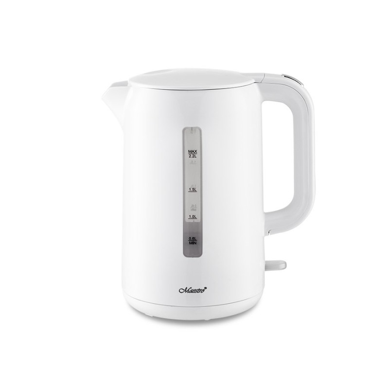 Maestro MR-022 electric kettle 2.2 L 2200 W (MR-022-WHITE) White Maestro MR-022 electric kettle 2.2 L 2200 W (MR-022-WHITE) White