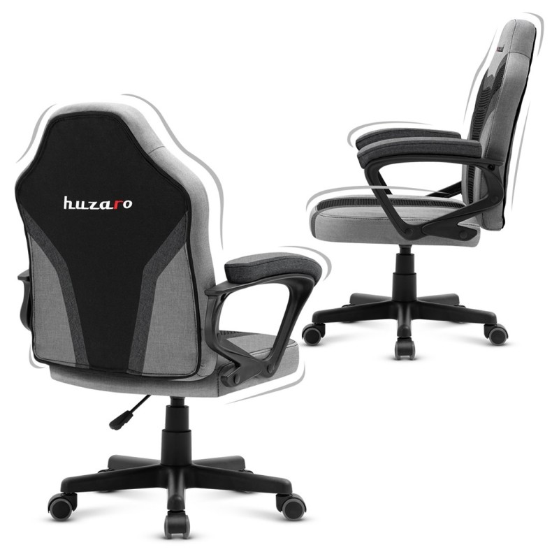 Gaming chair for children Huzaro HZ-Ranger 1.0 Gray Mesh, gray and black Gaming chair for children Huzaro HZ-Ranger 1.0 Gray Mesh, gray and black