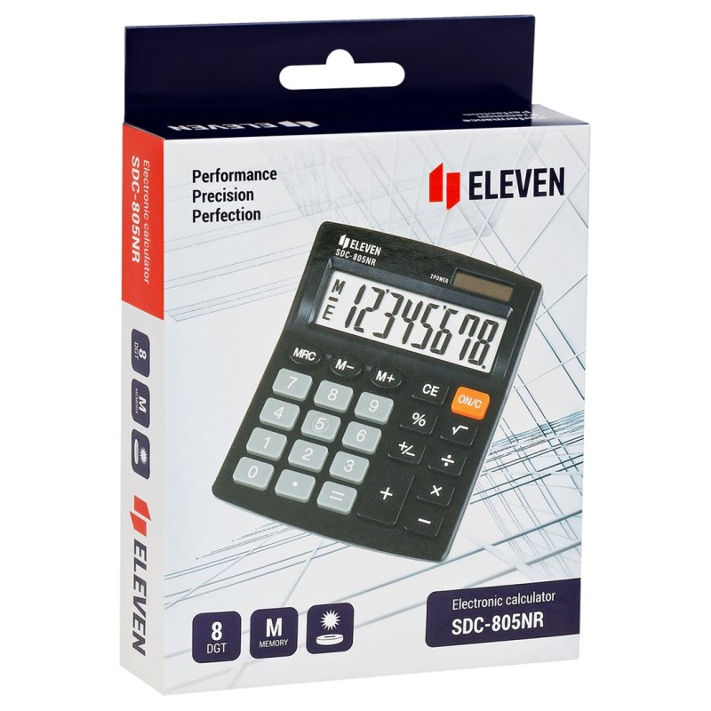 Eleven office calculator SDC-805NR
