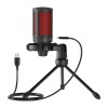 SAVIO wired gaming microphone with backlight, tripod, USB, SONAR PRO