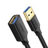 Ugreen extension cable adapter USB 3.0 (female) to USB 3.0 (male) 1 m (black) Ugreen extension cable adapter USB 3.0 (female) to USB 3.0 (male) 1 m (black)
