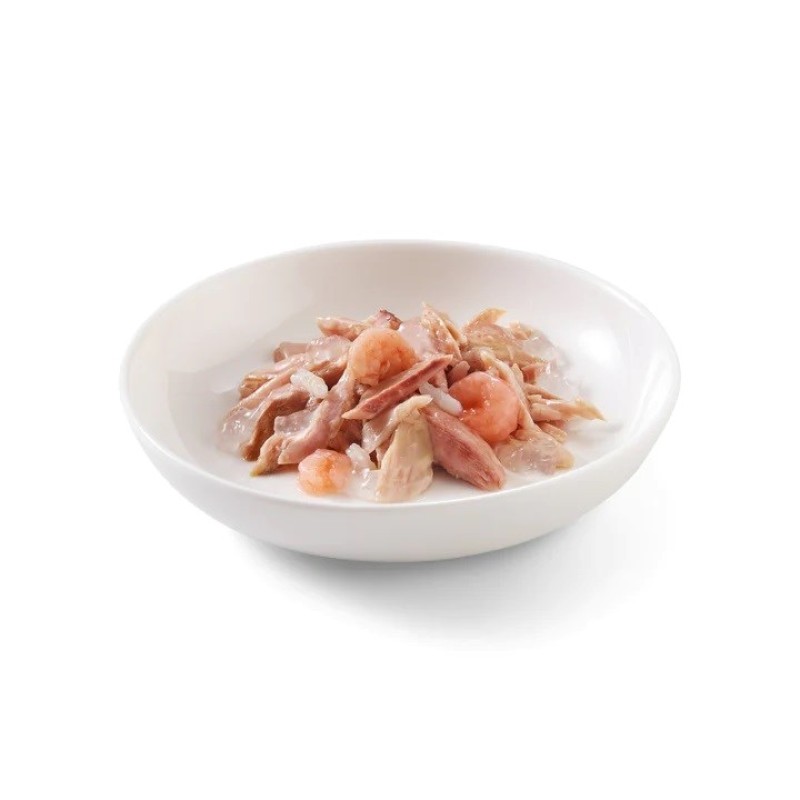 SCHESIR in jelly Tuna with shrimps - wet cat food - 85 g SCHESIR in jelly Tuna with shrimps - wet cat food - 85 g