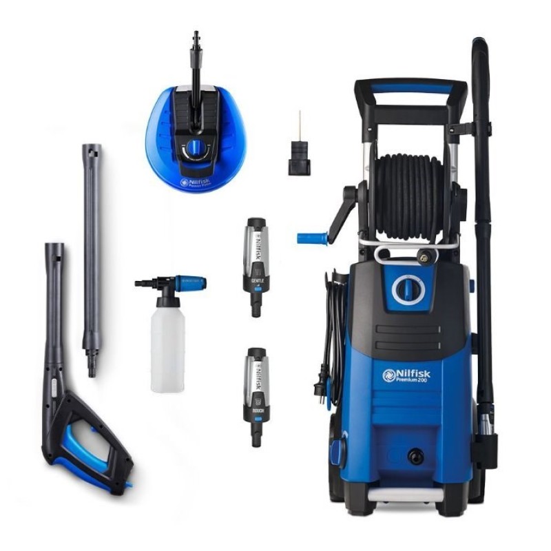 Nilfisk PREMIUM 200-15 EU - GARDEN  Pressure washer Straight Electric 650 l/h Blue, Black