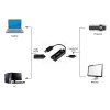 Gembird A-HDMIF30-DPM-01 Active 4K 30Hz HDMI female to DisplayPort male adapter cable, 0.15 m, black Gembird A-HDMIF30-DPM-01 Active 4K 30Hz HDMI female to DisplayPort male adapter cable, 0.15 m, black