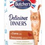 BUTCHER'S Delicious Dinners Pieces with venison in jelly - wet cat food - 400g