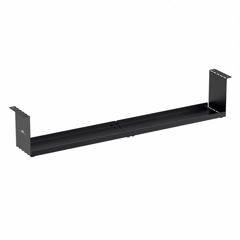 Maclean compact under-desk cable organizer, max load 5kg, black, MC-107 B Maclean compact under-desk cable organizer, max load 5kg, black, MC-107 B