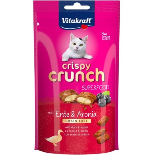 VITAKRAFT Crispy Crunch Duck with chokeberry - cat treats - 60g VITAKRAFT Crispy Crunch Duck with chokeberry - cat treats - 60g