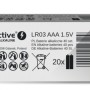 Alkaline batteries everActive Industrial Alkaline LR03 AAA  - carton box - 40 pieces
