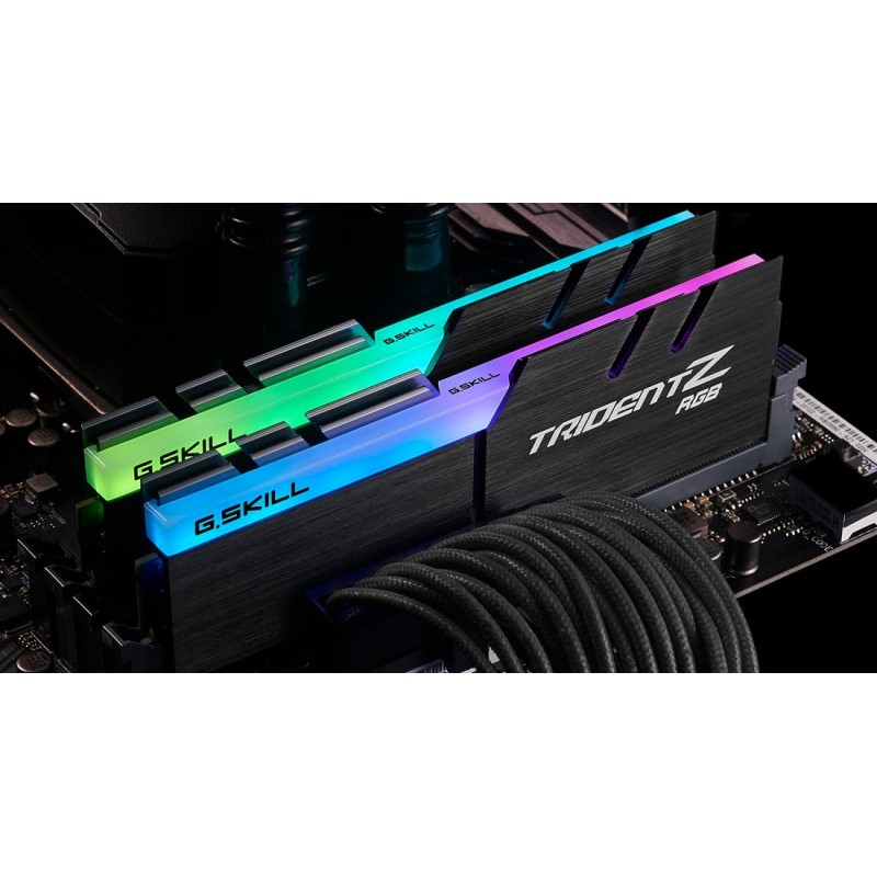 G.Skill Trident Z RGB F4-3200C14D-64GTZR memory module 64 GB 2 x 32 GB DDR4 3200 MHz G.Skill Trident Z RGB F4-3200C14D-64GTZR memory module 64 GB 2 x 32 GB DDR4 3200 MHz