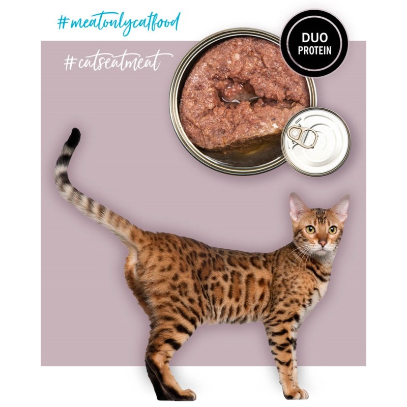 3COTY Turkey with goose - wet cat food - 80g 3COTY Turkey with goose - wet cat food - 80g
