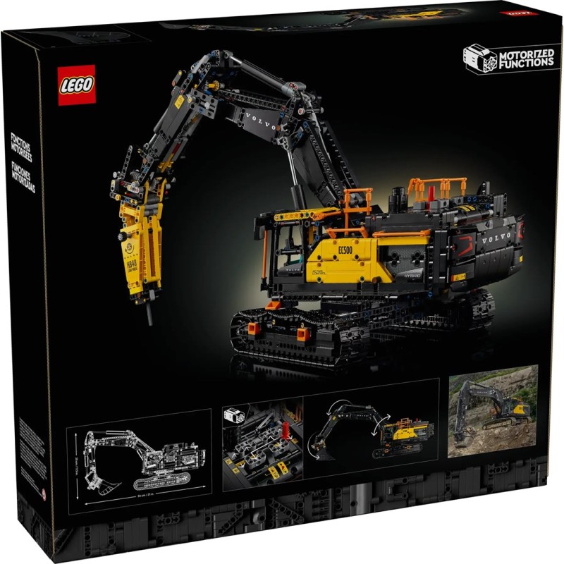 LEGO TECHNIC 42215 Volvo EC500 Hybrid Excavator
