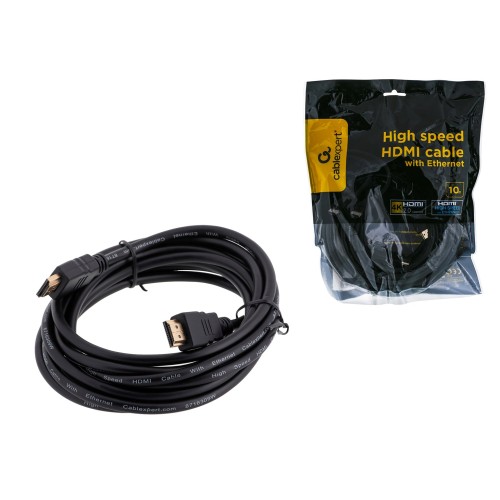 Gembird 10m HDMI M/M HDMI cable HDMI Type A (Standard) Black Gembird 10m HDMI M/M HDMI cable HDMI Type A (Standard) Black