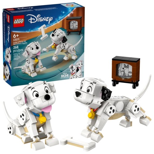 LEGO DISNEY 43271 Lucky & Penny 101 Dalmatians Puppies