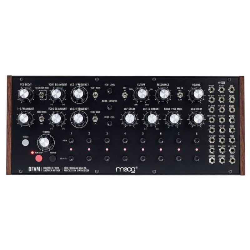 MOOG DFAM Analog synthesizer semi-modular drum machine Black MOOG DFAM Analog synthesizer semi-modular drum machine Black