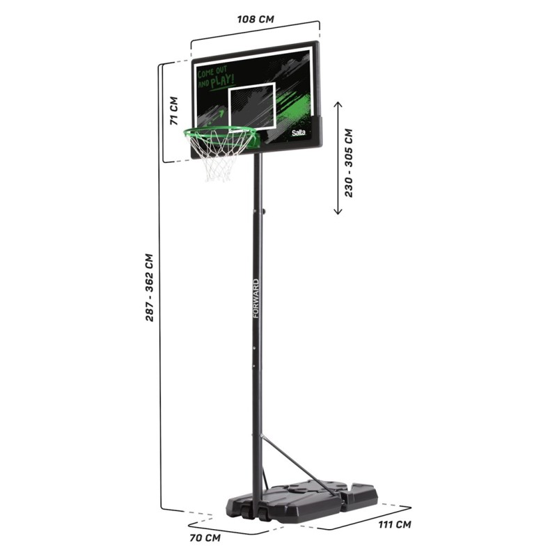 Basketball basket - Salta Forward (5132) Basketball basket - Salta Forward (5132)