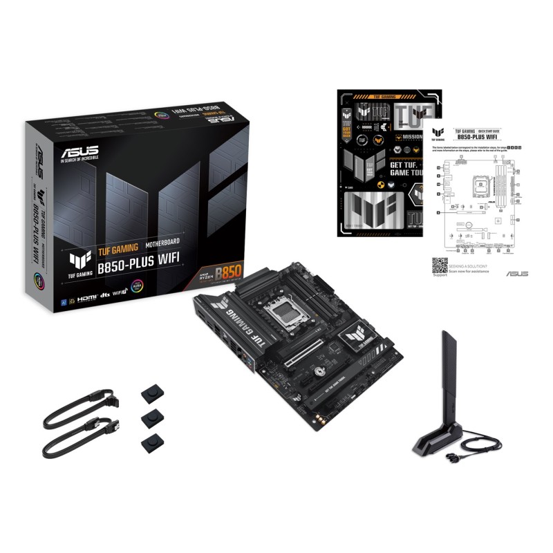 ASUS TUF GAMING B850-PLUS WIFI AMD B850 Socket AM5 ATX ASUS TUF GAMING B850-PLUS WIFI AMD B850 Socket AM5 ATX
