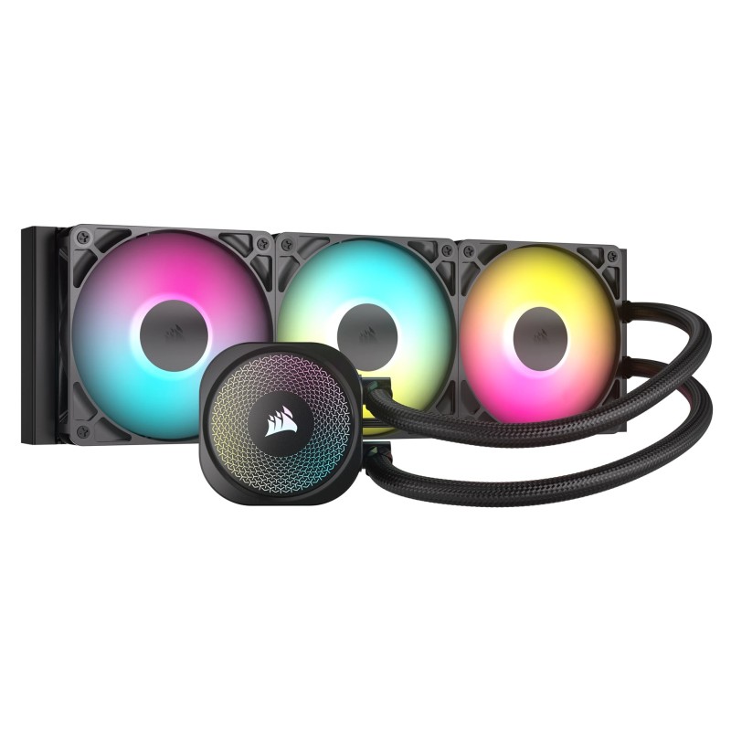 Corsair NAUTILUS 360 RS ARGB Processor Air cooler Black Corsair NAUTILUS 360 RS ARGB Processor Air cooler Black