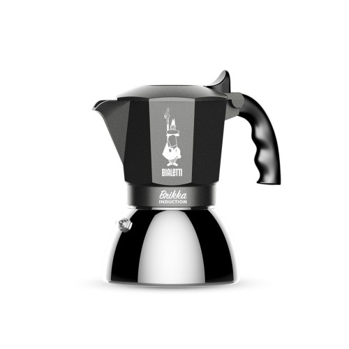 Coffee maker BIALETTI BRIKKA INDUCTION 4TZ 180 ml Anthracite, Silver