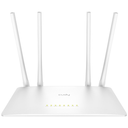 Cudy WR1200 wireless router Fast Ethernet Dual-band (2.4 GHz / 5 GHz) White Cudy WR1200 wireless router Fast Ethernet Dual-band (2.4 GHz / 5 GHz) White