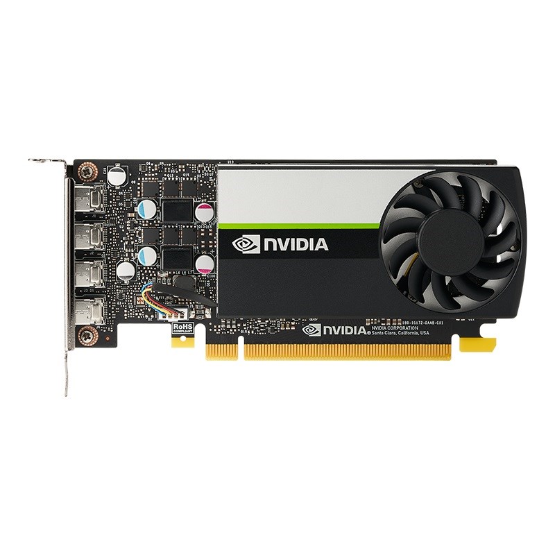 Karta graficzna NVIDIA RTX A1000 8GB, GDDR6, 4x DisplayPort, PCI Express 4.0, ATX - ATX bracket, Small Box Karta graficzna NVIDIA RTX A1000 8GB, GDDR6, 4x DisplayPort, PCI Express 4.0, ATX - ATX bracket, Small Box