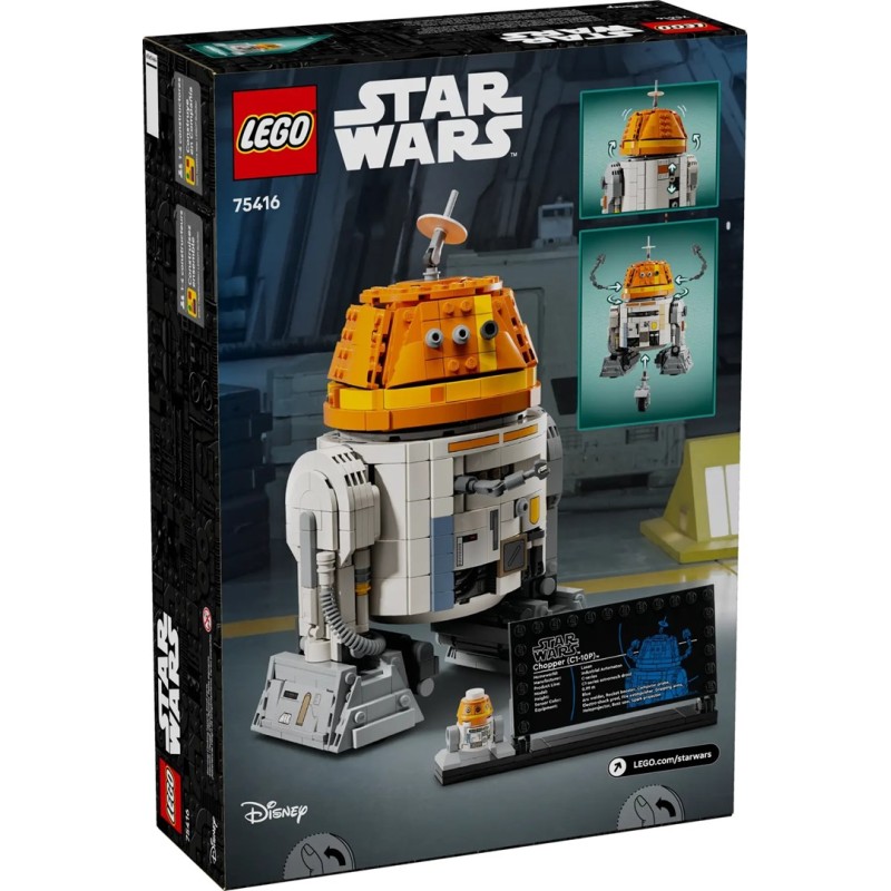 LEGO STAR WARS 75416 Chopper (C1-10P) Astromech Droid LEGO STAR WARS 75416 Chopper (C1-10P) Astromech Droid