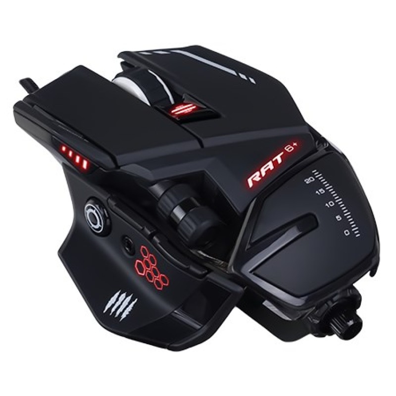 Mad Catz R.A.T. 6+ mouse Right-hand USB Type-A Optical 12000 DPI Mad Catz R.A.T. 6+ mouse Right-hand USB Type-A Optical 12000 DPI