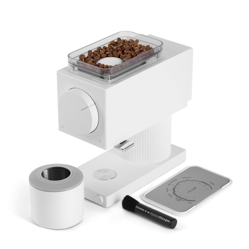 Fellow Ode coffee grinder white Fellow Ode coffee grinder white