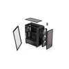 MSI MAG FORGE M100A computer case Micro Tower Black, Transparent