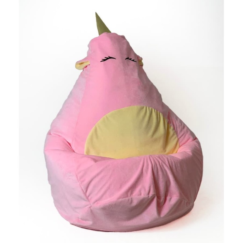 Unicorn pink XL 130 x 90 cm Sako bag pouffe Unicorn pink XL 130 x 90 cm Sako bag pouffe