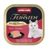 ANIMONDA Vom Feinsten Adult Mildes Menu Turkey with tomatoes - wet cat food - 100g