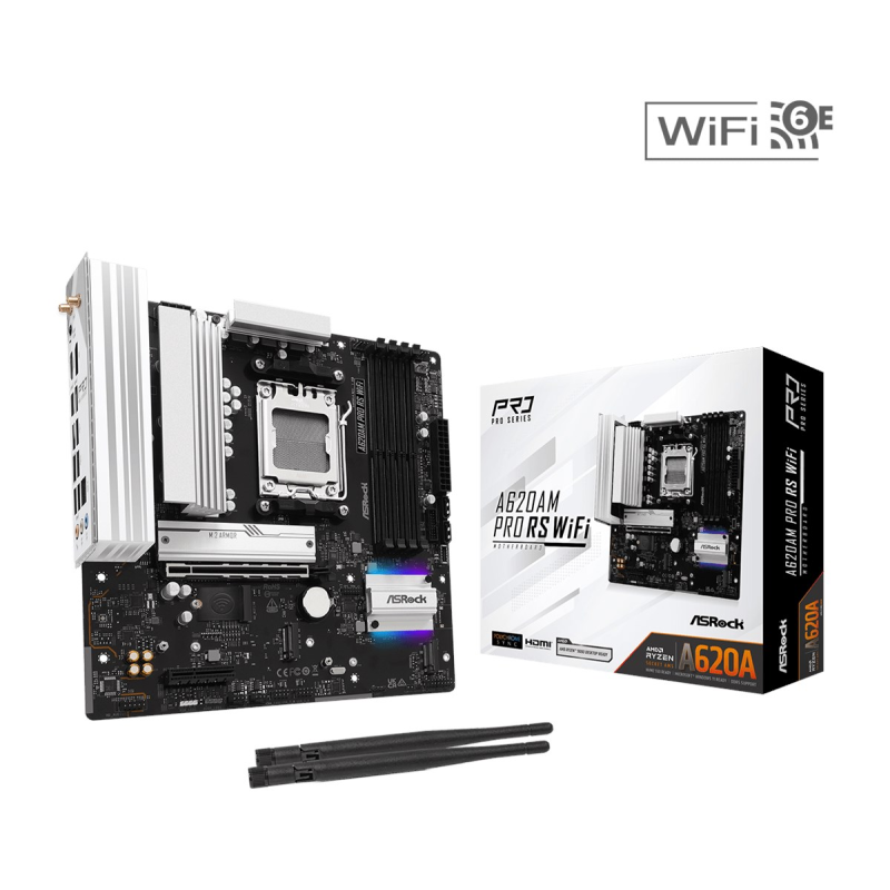 Asrock A620AM PRO RS WIFI motherboard