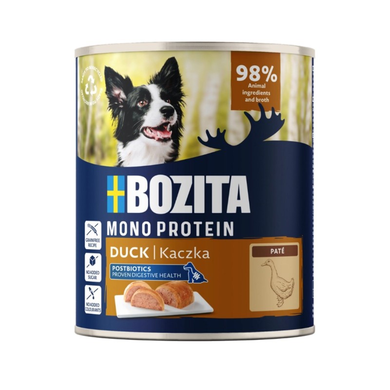 BOZITA Monoprotein Pate Duck - wet dog food - 800g BOZITA Monoprotein Pate Duck - wet dog food - 800g