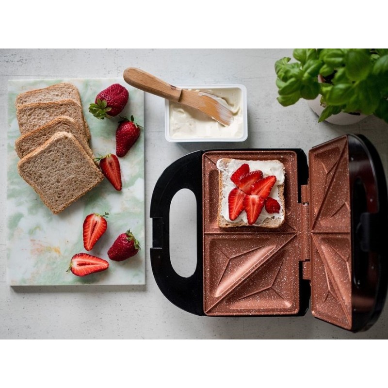 ELDOM ST11 sandwich maker 750 W Black,Silver ELDOM ST11 sandwich maker 750 W Black,Silver