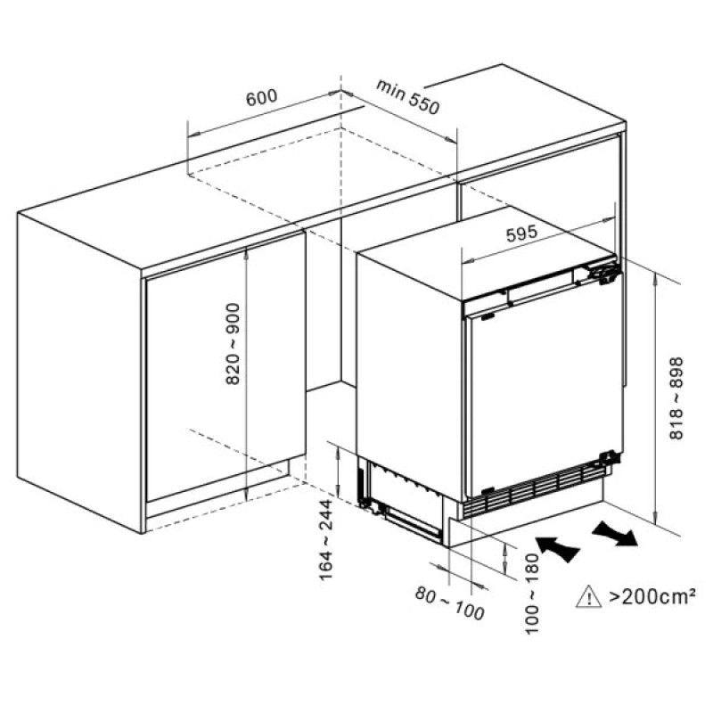 Drawer freezer MPM-245-ZS-17 Inox 242 l Drawer freezer MPM-245-ZS-17 Inox 242 l
