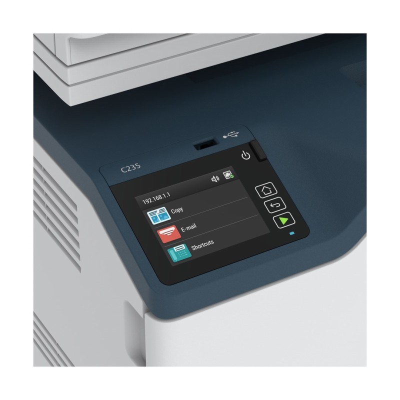 Xerox C235 A4 22ppm Wireless Copy/Print/Scan/Fax PS3 PCL5e/6 ADF 2 Trays Total 251 Sheets Xerox C235 A4 22ppm Wireless Copy/Print/Scan/Fax PS3 PCL5e/6 ADF 2 Trays Total 251 Sheets