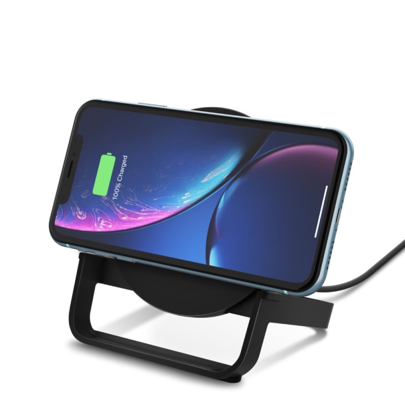 Belkin WIB001VFBK mobile device charger Smartphone Black USB Wireless charging Fast charging Indoor Belkin WIB001VFBK mobile device charger Smartphone Black USB Wireless charging Fast charging Indoor
