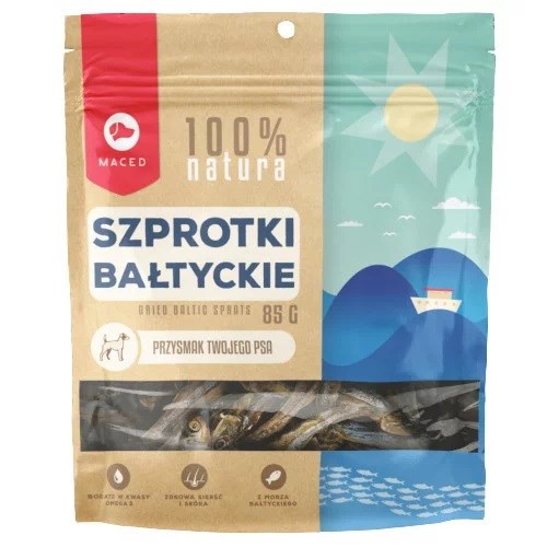 MACED Sprats - Dog treat - 85g MACED Sprats - Dog treat - 85g