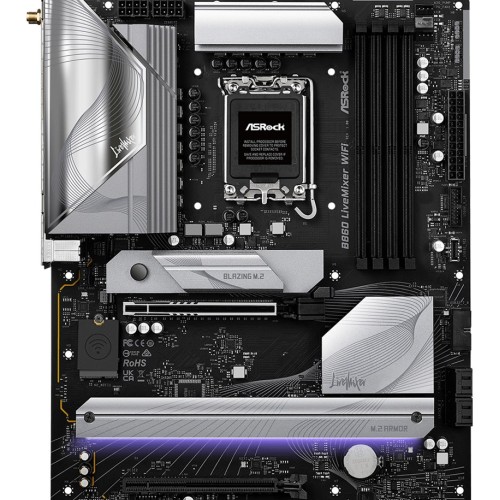 Asrock B860 LiveMixer WiFi Intel B860 LGA 1851 (Socket V1) ATX