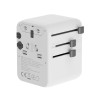 Gembird TPA-2A3C70-01-W Universal travel power adapter, 70 W, white