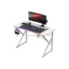 Huzaro Hero 1.7 RGB White - gaming table Huzaro Hero 1.7 RGB White - gaming table