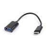 Gembird A-OTG-CMAF2-01 USB cable 0.2 m USB C USB A Black