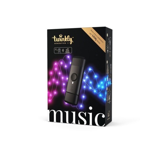 TWINKLY Music Sound detector BPM sensor USB Black TWINKLY Music Sound detector BPM sensor USB Black