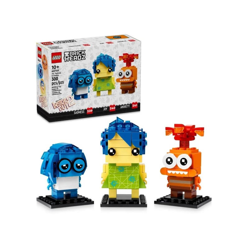 LEGO BRICKHEADZ 40749 Joy, Sadness and Uncertainty LEGO BRICKHEADZ 40749 Joy, Sadness and Uncertainty